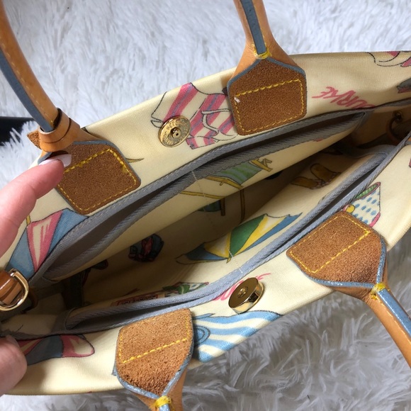 rare dooney & bourke beach themed purse - Picture 9 of 10